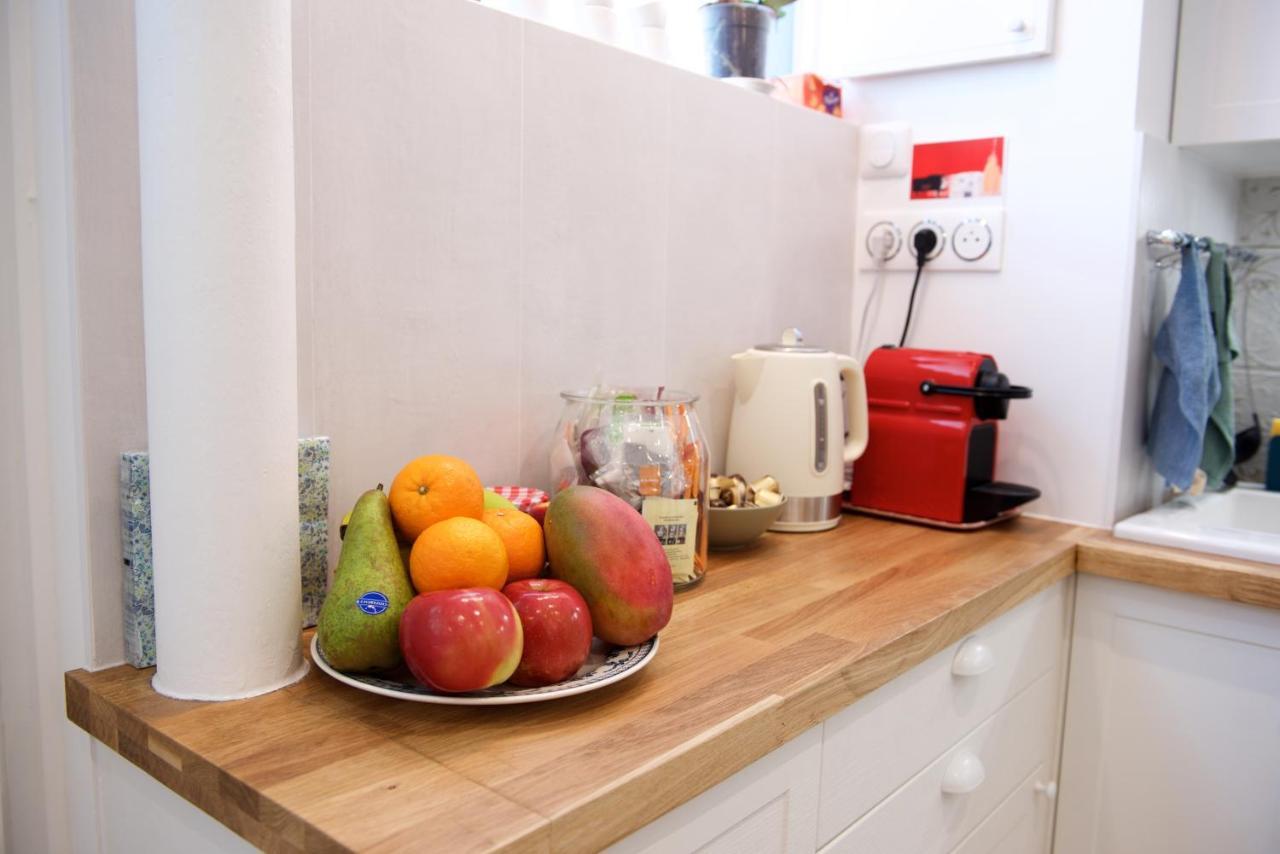 Charming Parisian Apartment With Air Conditioning - Climatisation & 2 Bedrooms - Batignolles Paris Luaran gambar