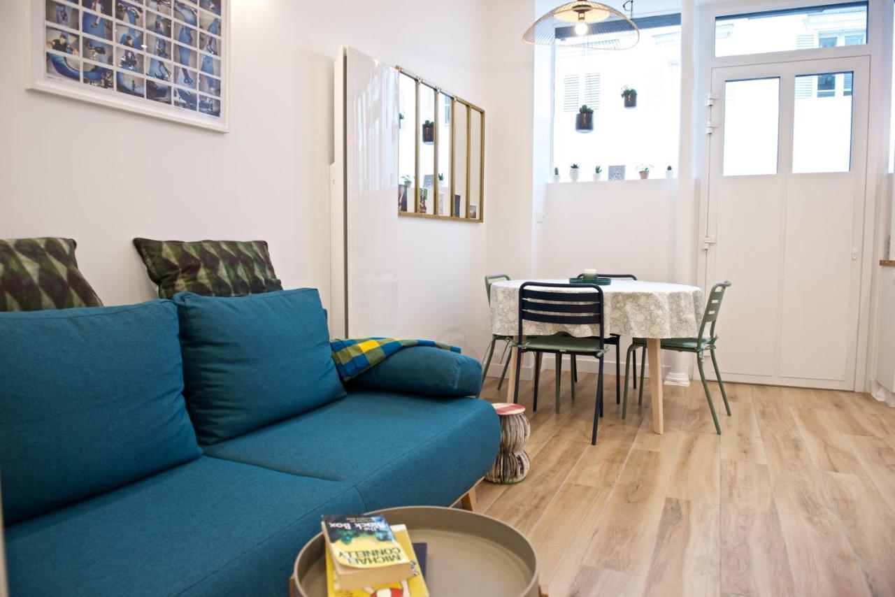 Charming Parisian Apartment With Air Conditioning - Climatisation & 2 Bedrooms - Batignolles Paris Luaran gambar