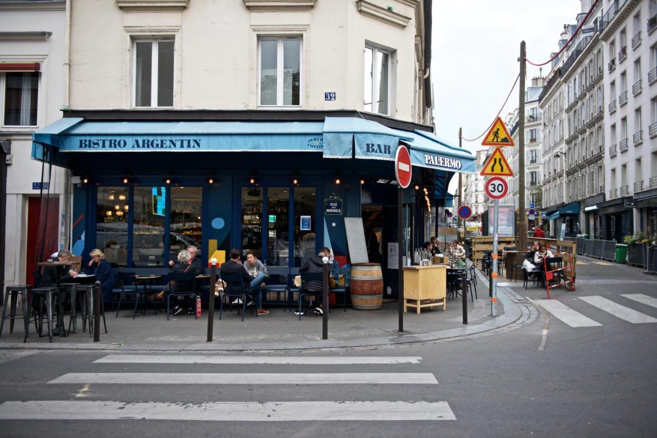 Charming Parisian Apartment With Air Conditioning - Climatisation & 2 Bedrooms - Batignolles Paris Luaran gambar